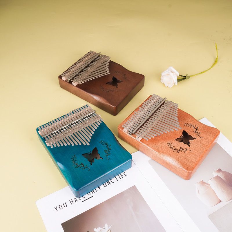 Musical Instrument Kalimba - آلة كاليمبا احترافية بـ 17 مفتاحًا،