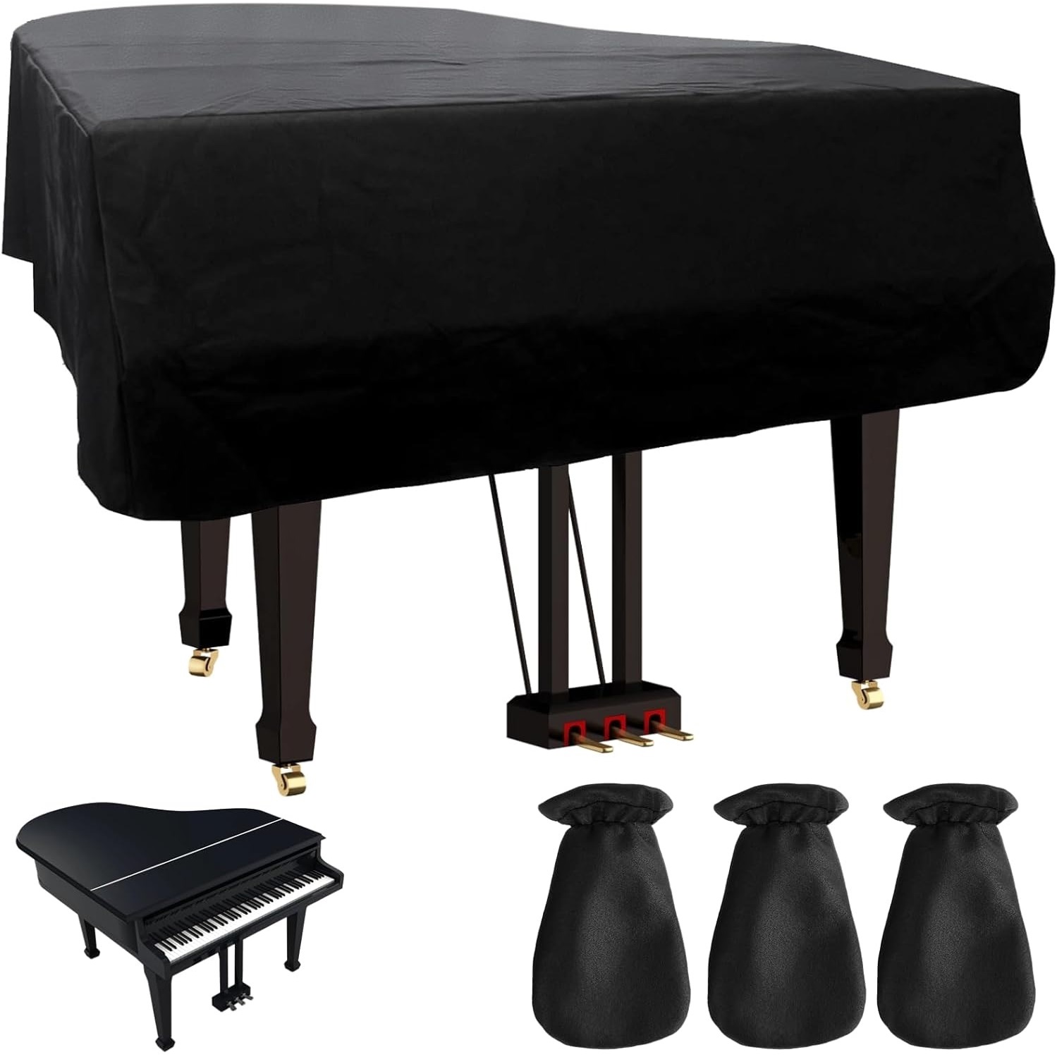Musical Instrument Like Piano - أغطية البيانو وأكمام الدواسة، غطاء الدواسة