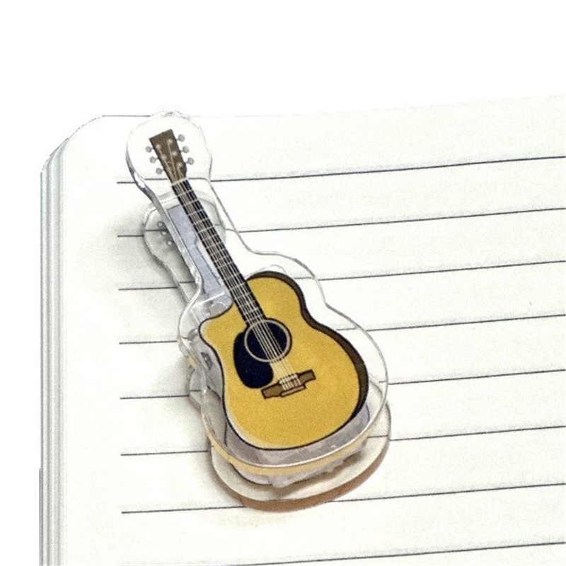 Musical Instrument Coloring Pages - 5 قطع مشبك موسيقى أكريليك صغير
