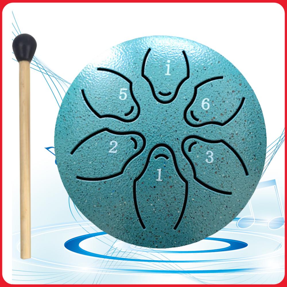Musical Instrument Percussion - طبلة معدنية بـ 6 نغمات وقطر