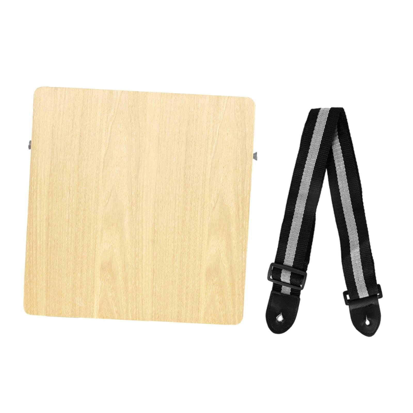 طبلة خشبية محمولة للسفر، أداة  - مراجعة Musical Instrument Cajon وسعره