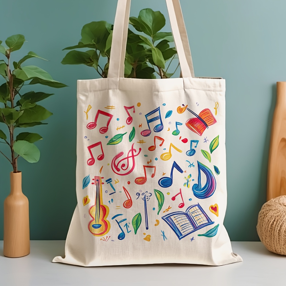حقيبة قماشية مطبوعة بتصميم آلا - مراجعة Musical Instrument Shop وسعره