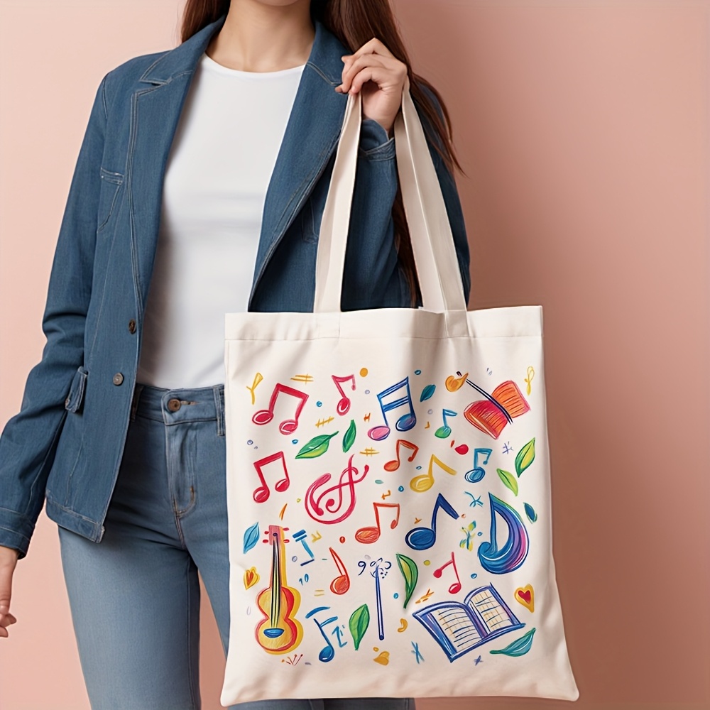 حقيبة قماشية مطبوعة بتصميم آلا - مراجعة Musical Instrument Shop وسعره