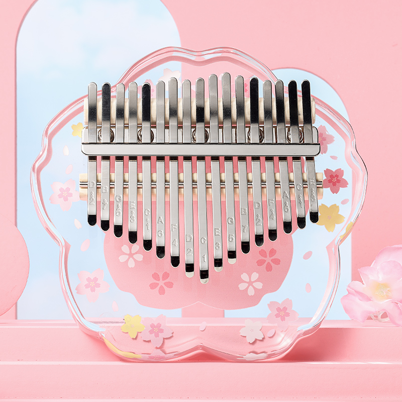 Hluru-Kalimba واضح مع حقيبة وح - مراجعة Musical Instrument Kalimba وسعره
