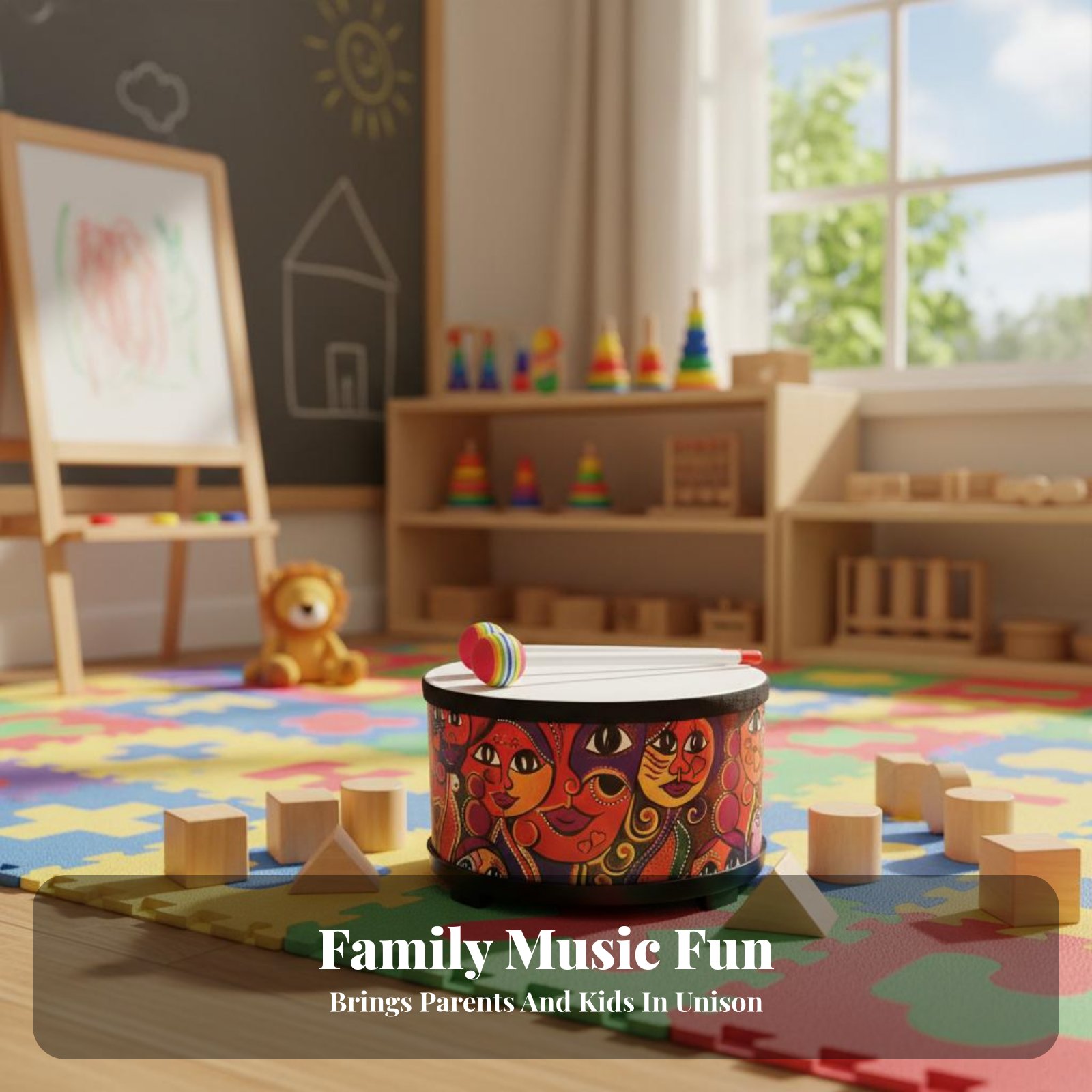 طبل تجميعي للأطفال، أداة تعليم - مراجعة Musical Instrument Groups وسعره