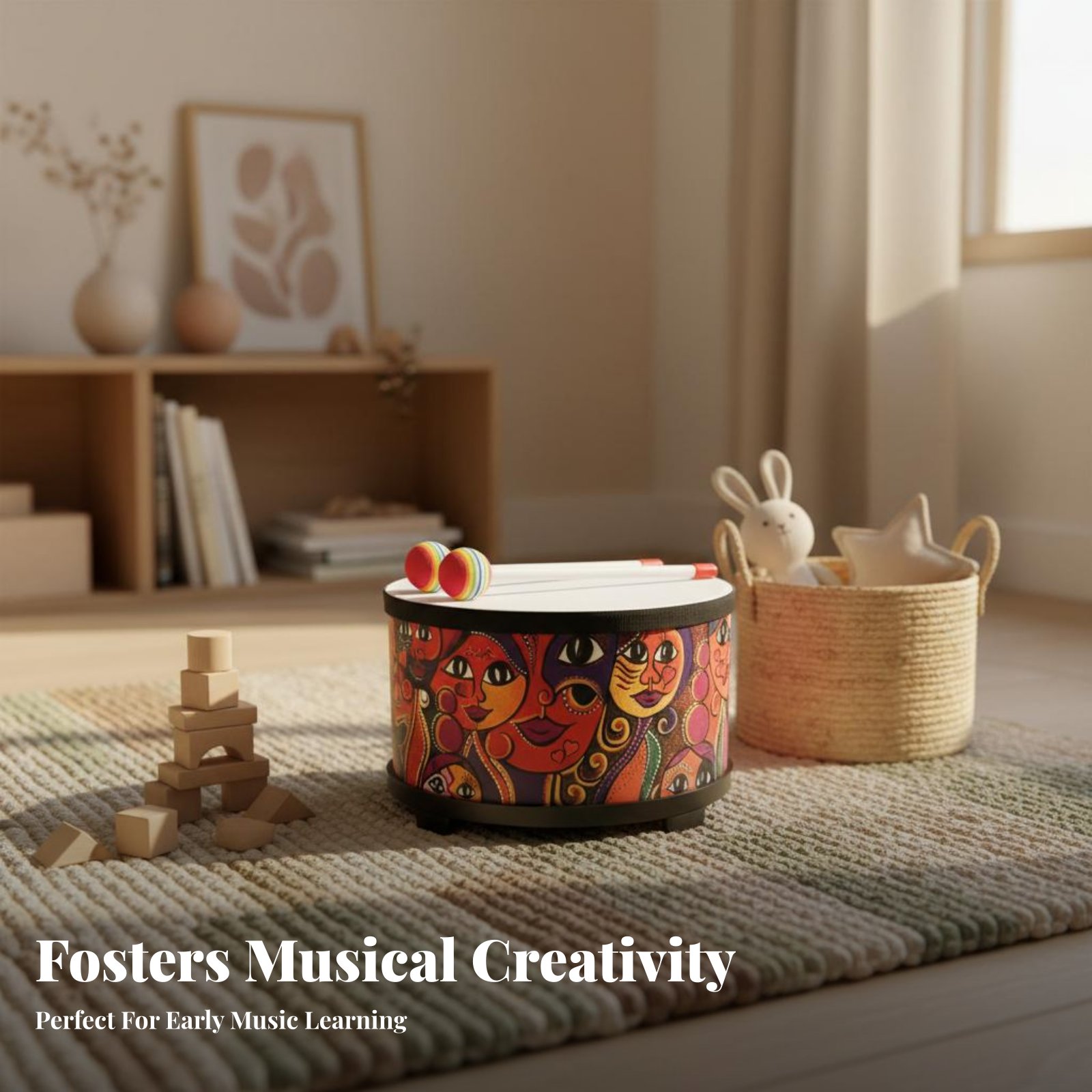طبل تجميعي للأطفال، أداة تعليم - مراجعة Musical Instrument Groups وسعره