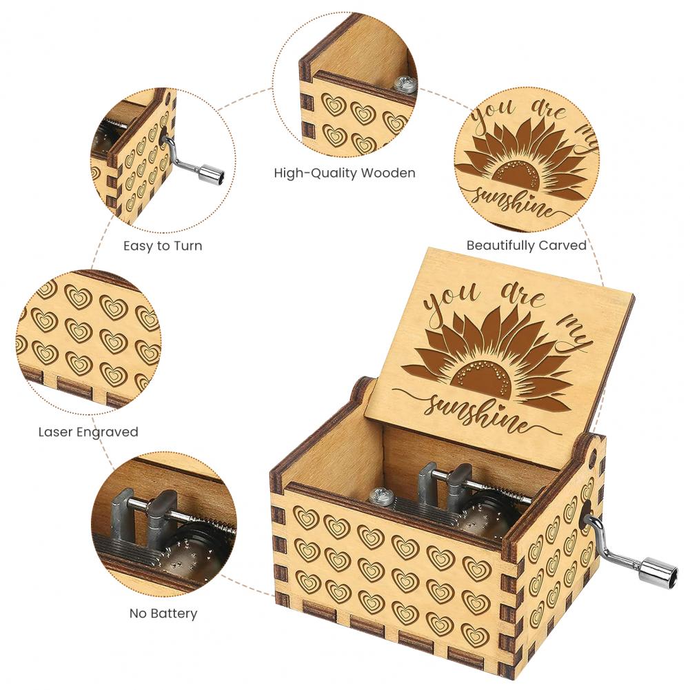 صندوق موسيقى خشبي بمقبض دوار ص - مراجعة Musical Instrument Cajon وسعره