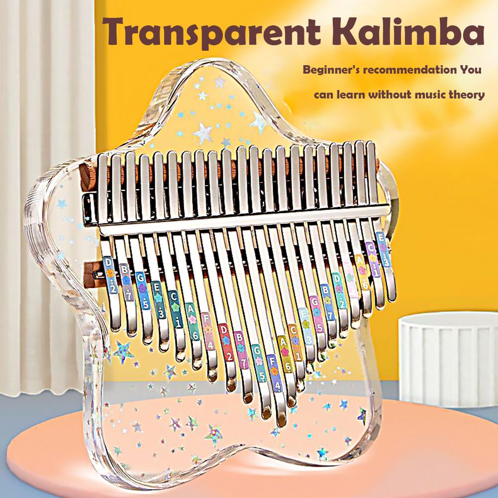 بيانو إصبعي محمول بـ 21/17 مفت - مراجعة Musical Instrument Kalimba وسعره