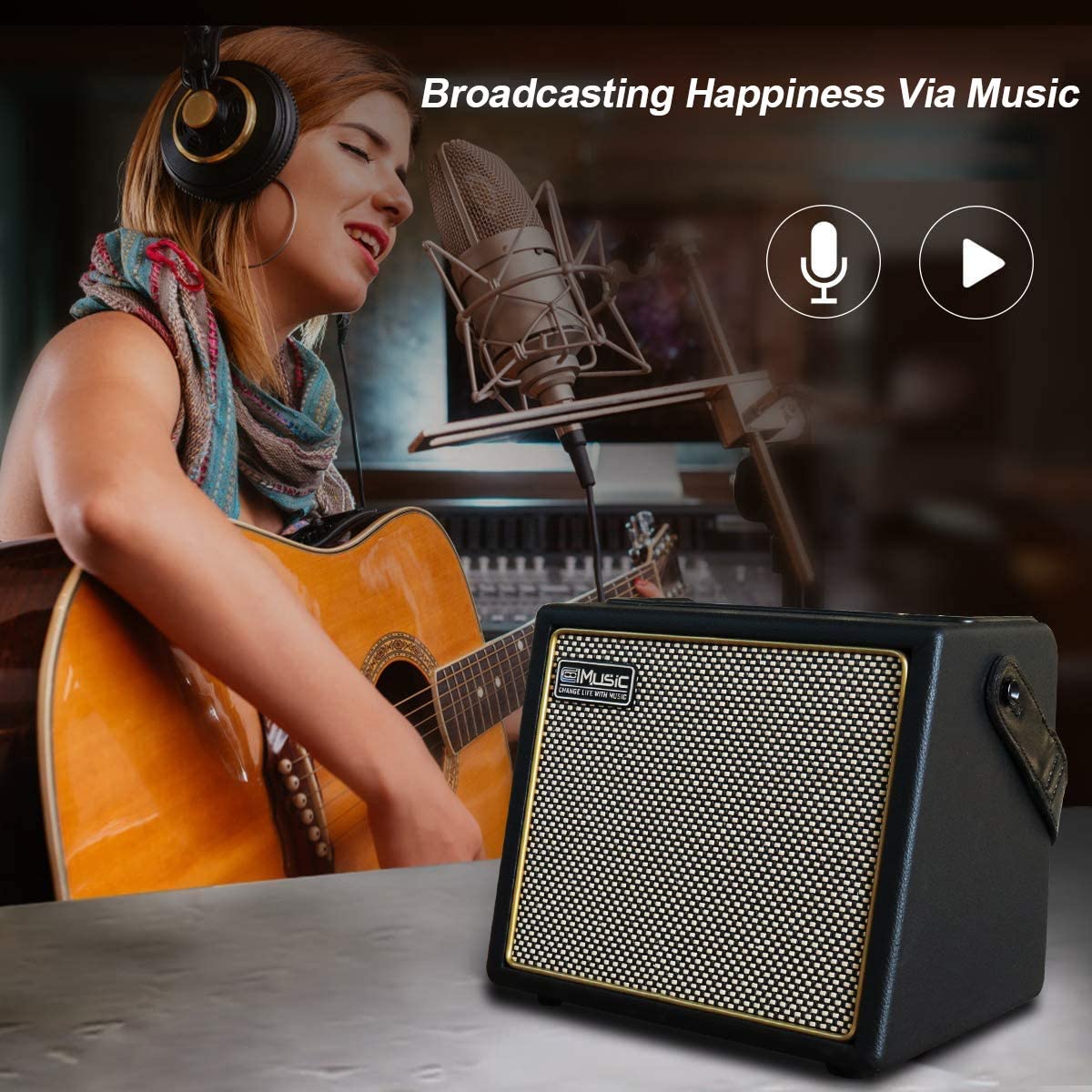 مضخم صوت صغير للجيتار الكهربائ - مراجعة Musical Instrument Amplifier وسعره