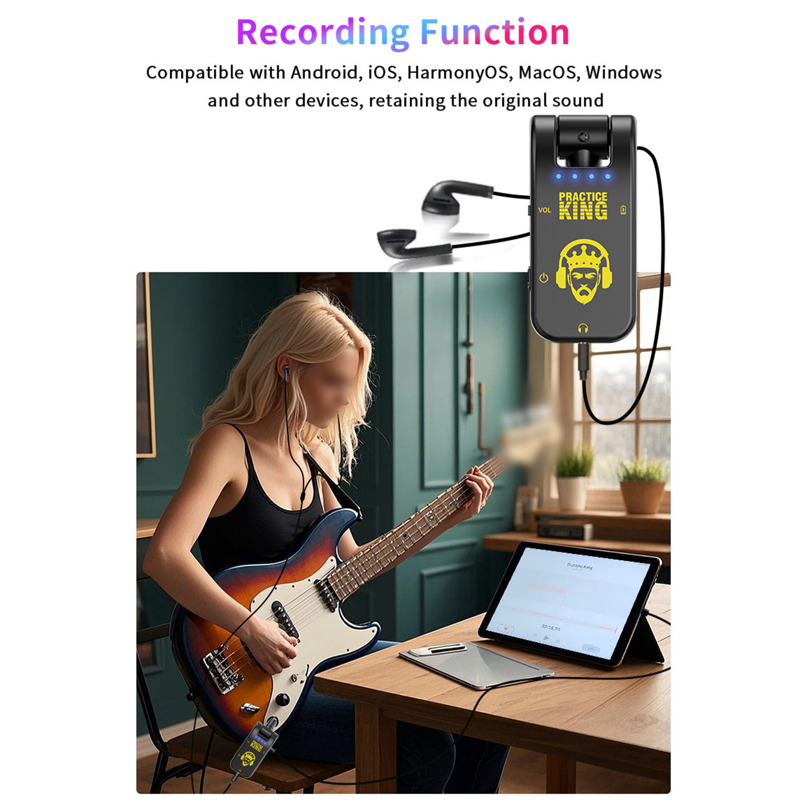مضخم صوت جيتار جيتار سماعة رأس - مراجعة Musical Instrument Amplifier وسعره