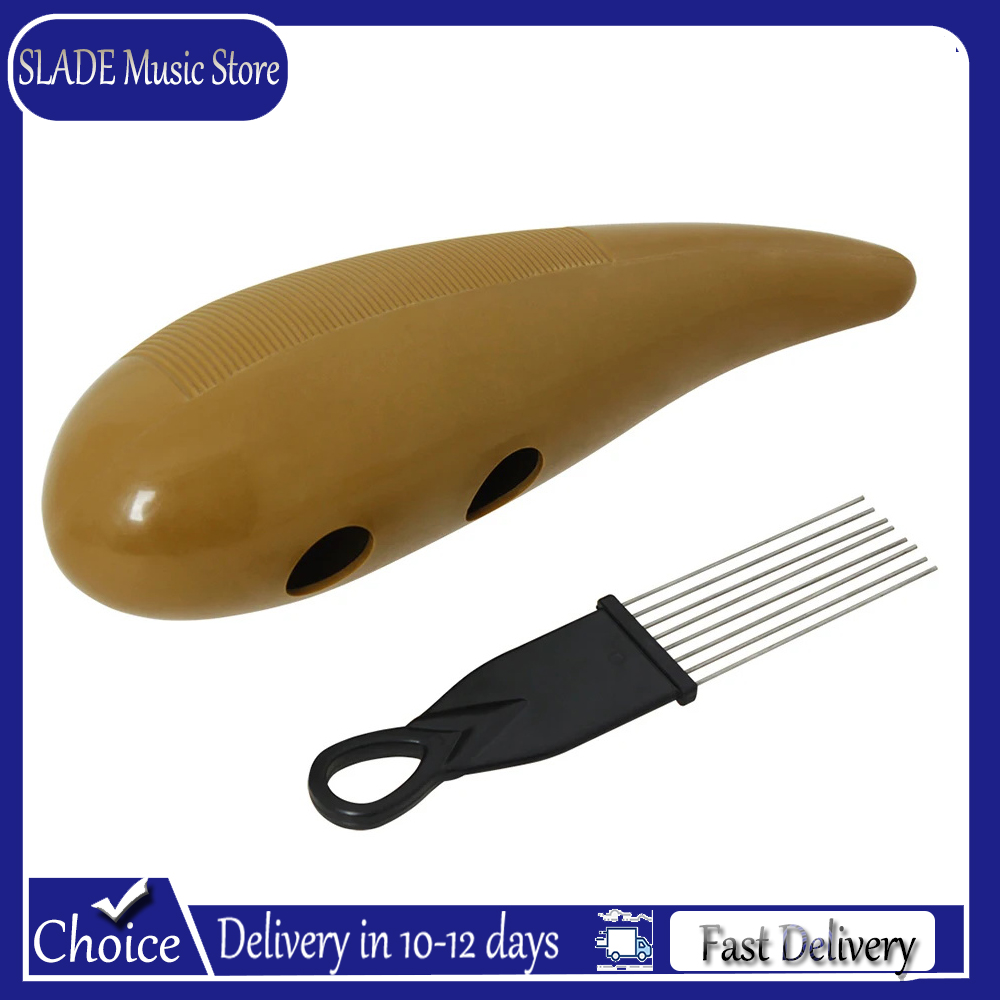آلة جيرو اللاتينية الموسيقية ا - مراجعة Guiro Scraper Instrument وسعره