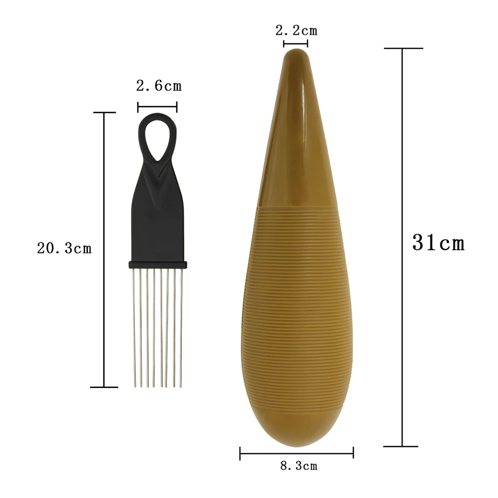 آلة جيرو اللاتينية الموسيقية ا - مراجعة Guiro Scraper Instrument وسعره