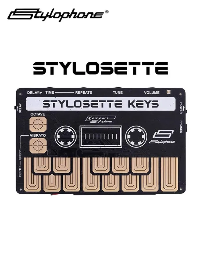 Stylophone Stylosette Tape Syn - مراجعة Musical Instrument Synthesizer وسعره