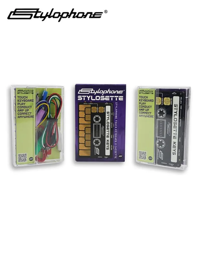 Stylophone Stylosette Tape Syn - مراجعة Musical Instrument Synthesizer وسعره