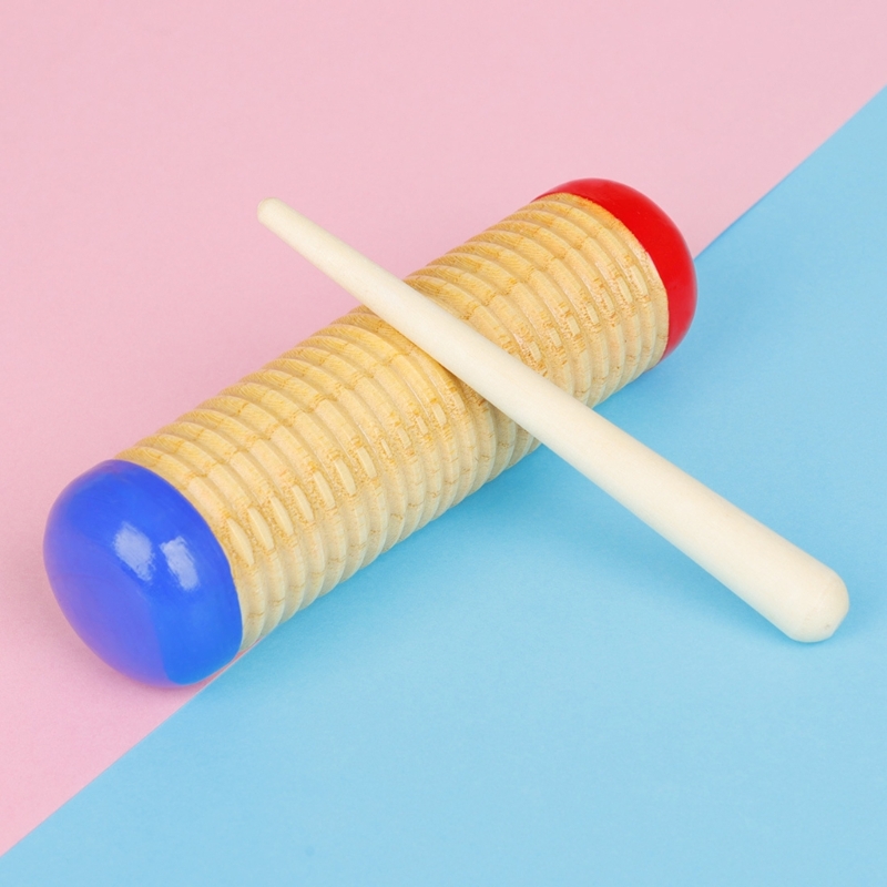 مجموعة آلات إيقاعية تعليمية لل - مراجعة Guiro Scraper Instrument وسعره