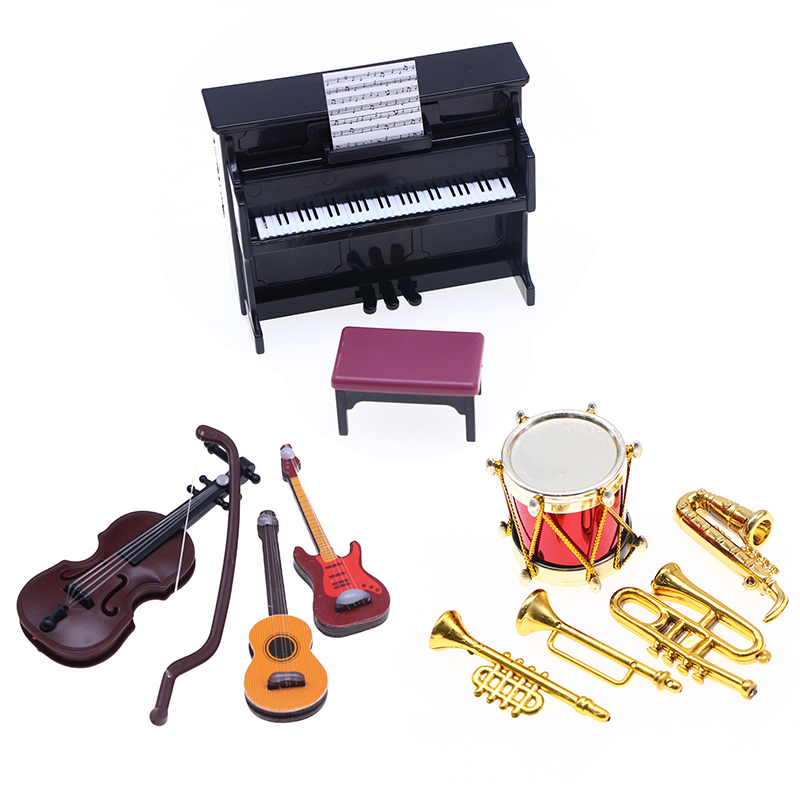مجموعة آلات موسيقية مصغرة كلاس - مراجعة Musical Instrument Like Piano وسعره