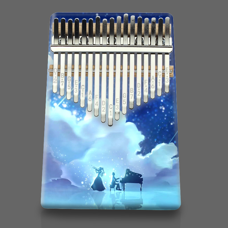 آلة كاليمبا الموسيقية بـ 17 نغ - مراجعة Musical Instrument Kalimba وسعره