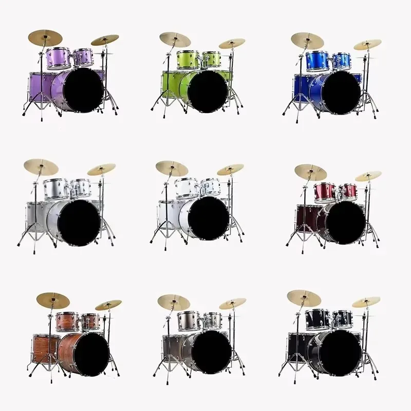 طقم طبول للبالغين من ماركة Aie - مراجعة Musical Instrument Percussion وسعره