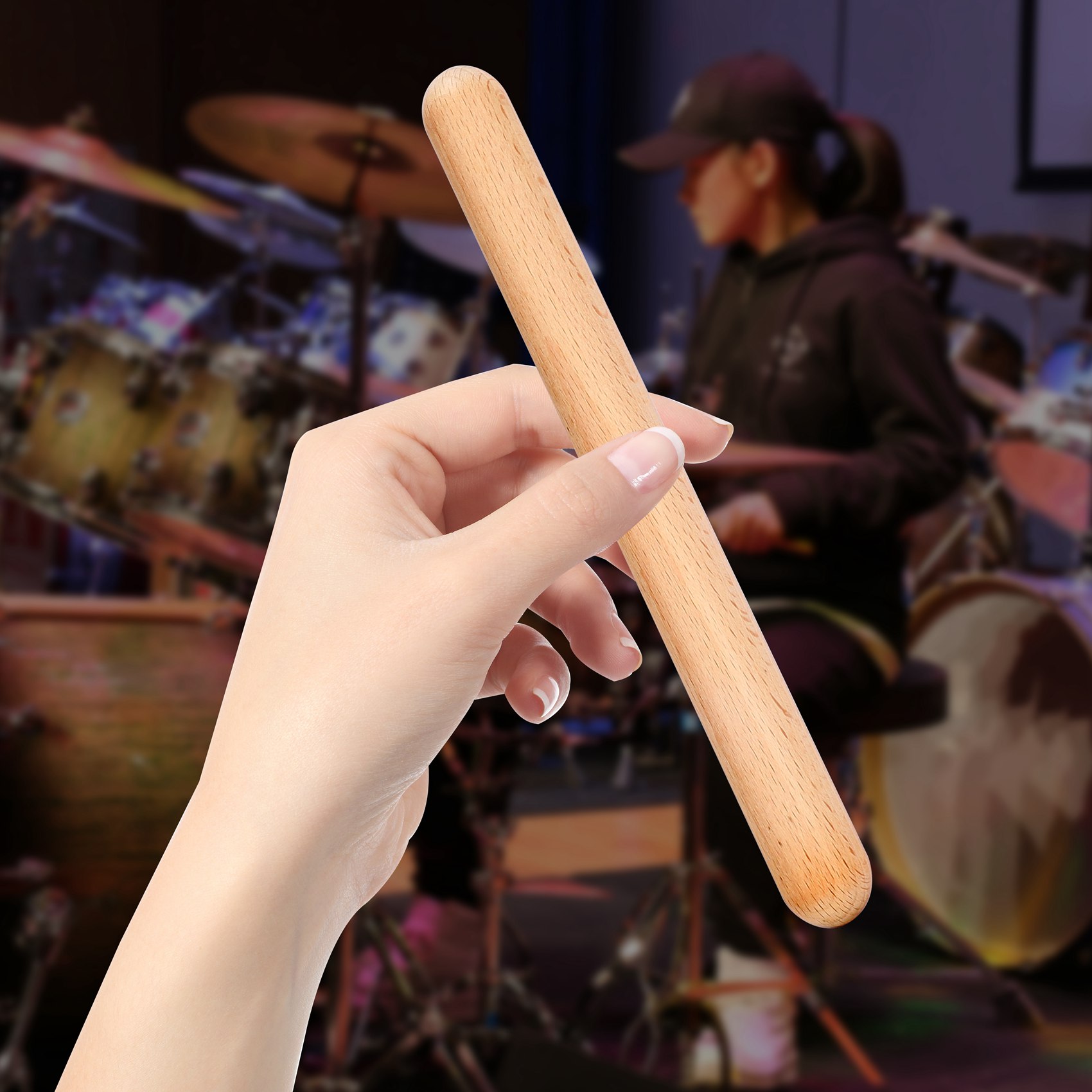 L79A 6 أزواج من العصي الخشبية  - مراجعة Musical Instrument Percussion وسعره