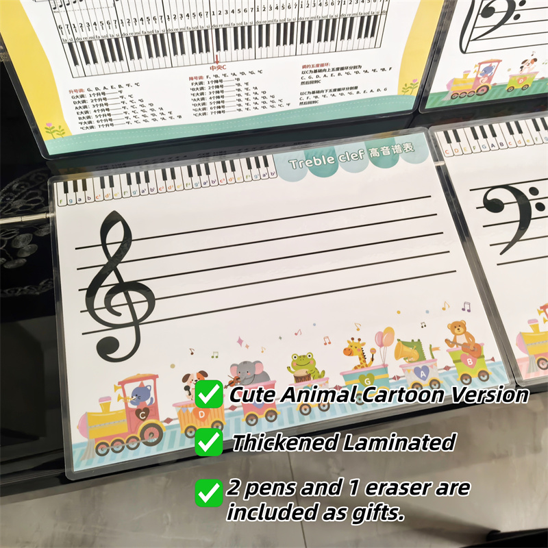 ورقة ممارسة ملاحظات البيانو لل - مراجعة Musical Instrument Coloring Pages وسعره