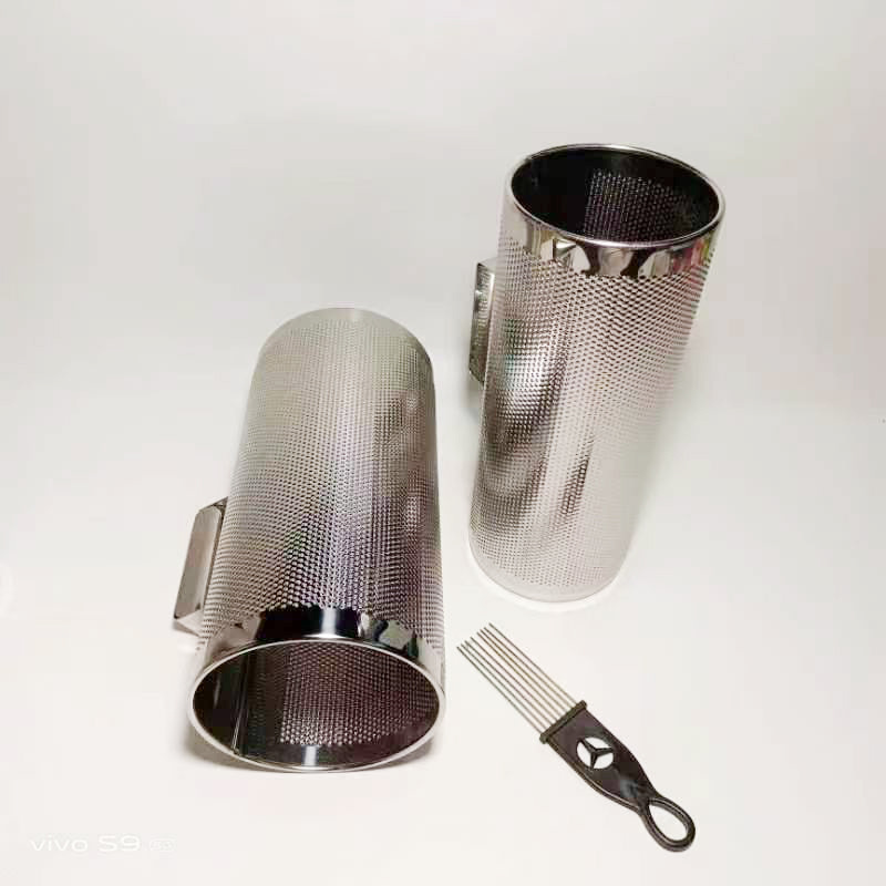 أداة جيرو معدنية محمولة مع مكش - مراجعة Guiro Scraper Instrument وسعره