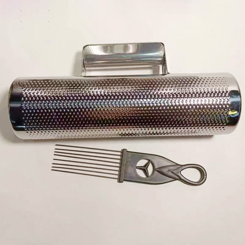 أداة جيرو معدنية محمولة مع مكش - مراجعة Guiro Scraper Instrument وسعره