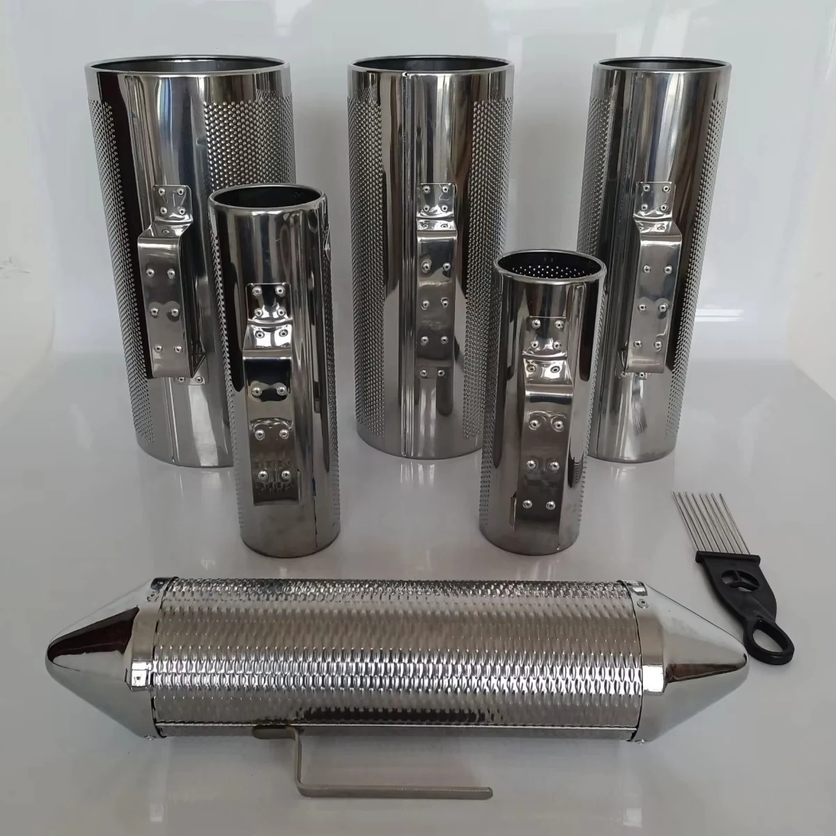 آلة جيرو لاتينية من الفولاذ ال - مراجعة Guiro Scraper Instrument وسعره