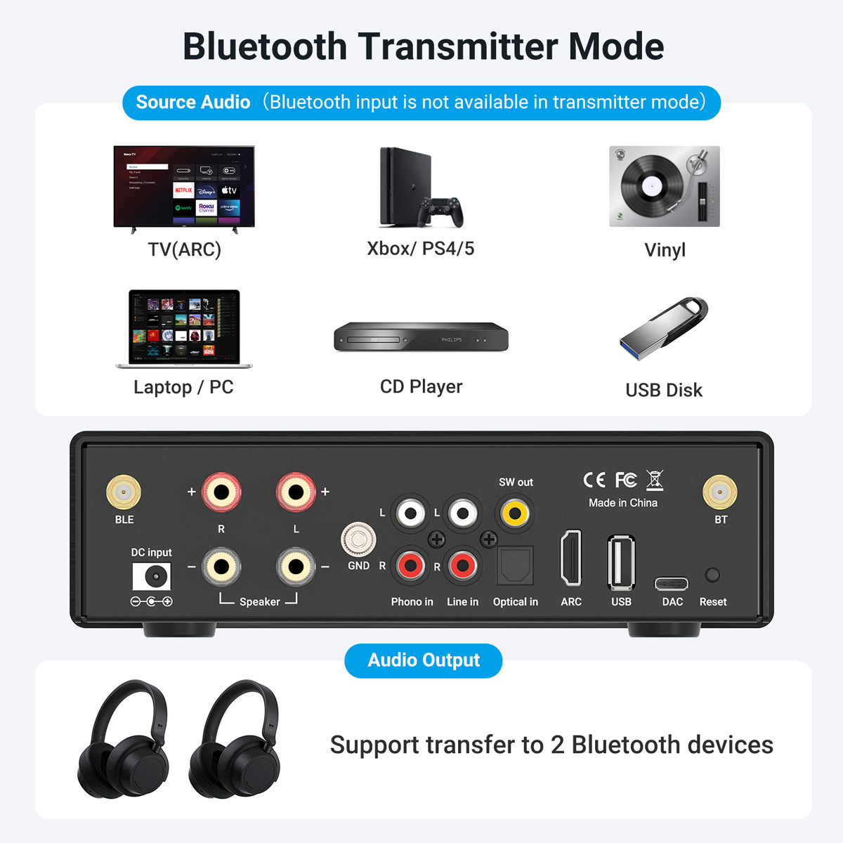 B50 بلوتوث مكبر صوت استيريو ال - مراجعة Musical Instrument Amplifier وسعره